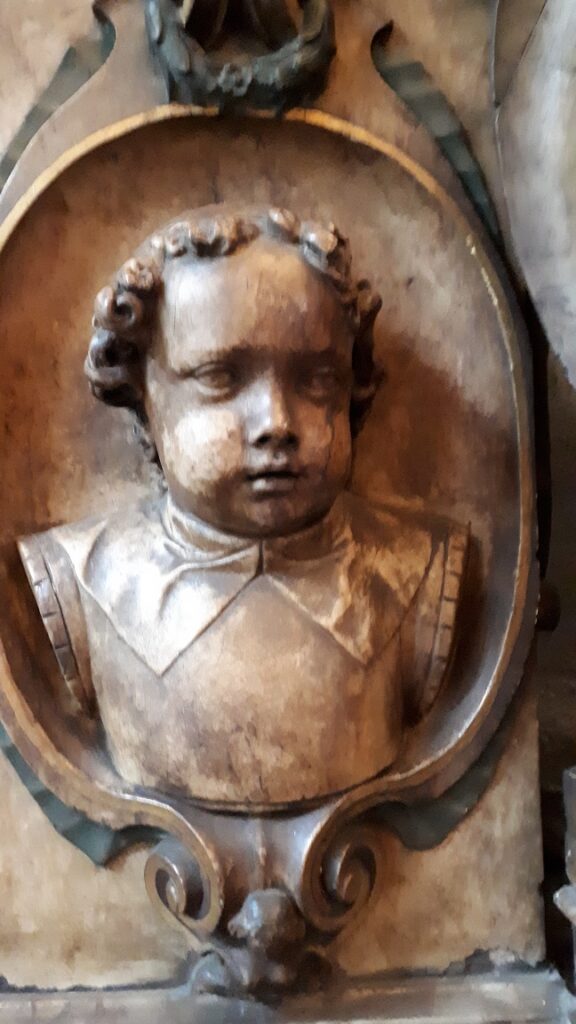 Stanley's son Ferdinando about 4 years old