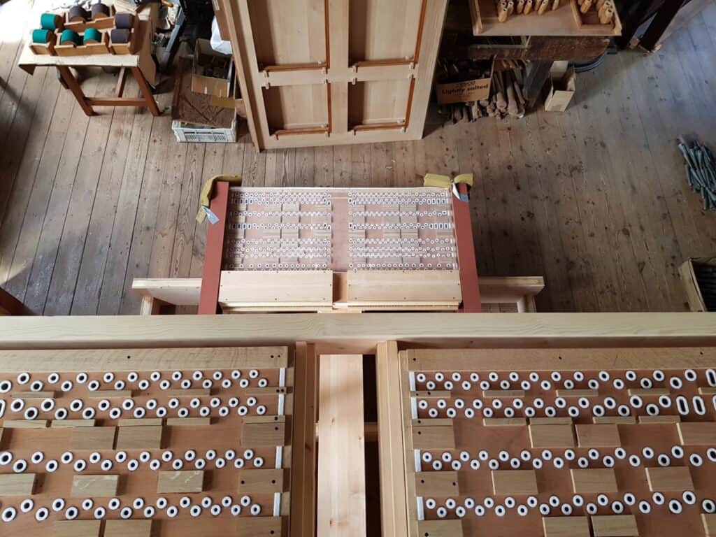 Choir Soundboard (part of the organ)