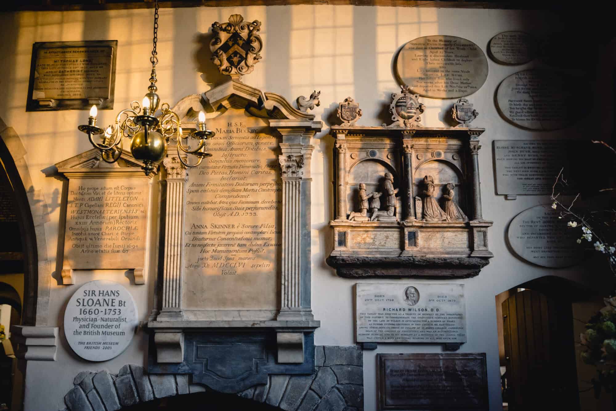 Inside Chelsea Old Church