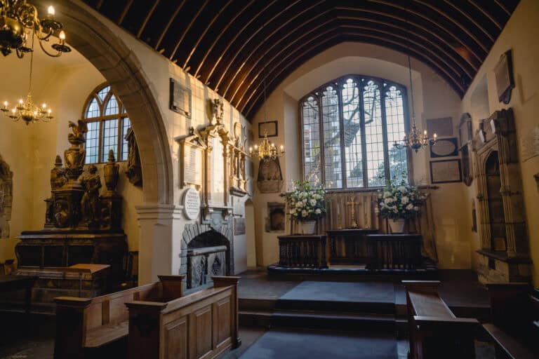 Inside Chelsea Old Church