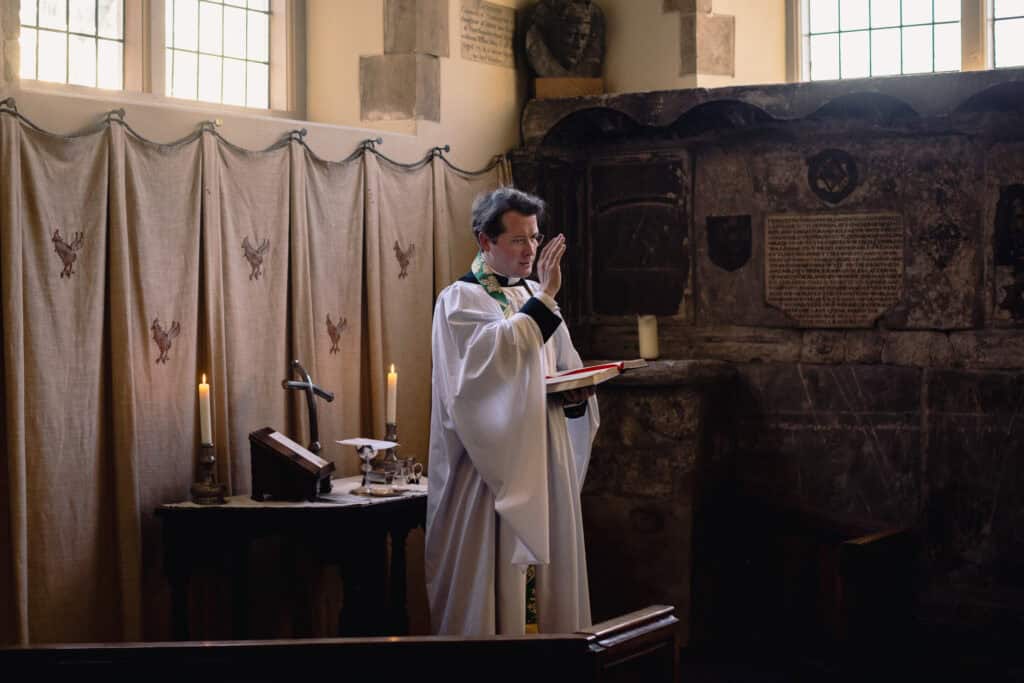 Max with a bible