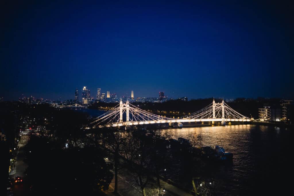 View over London from the tower