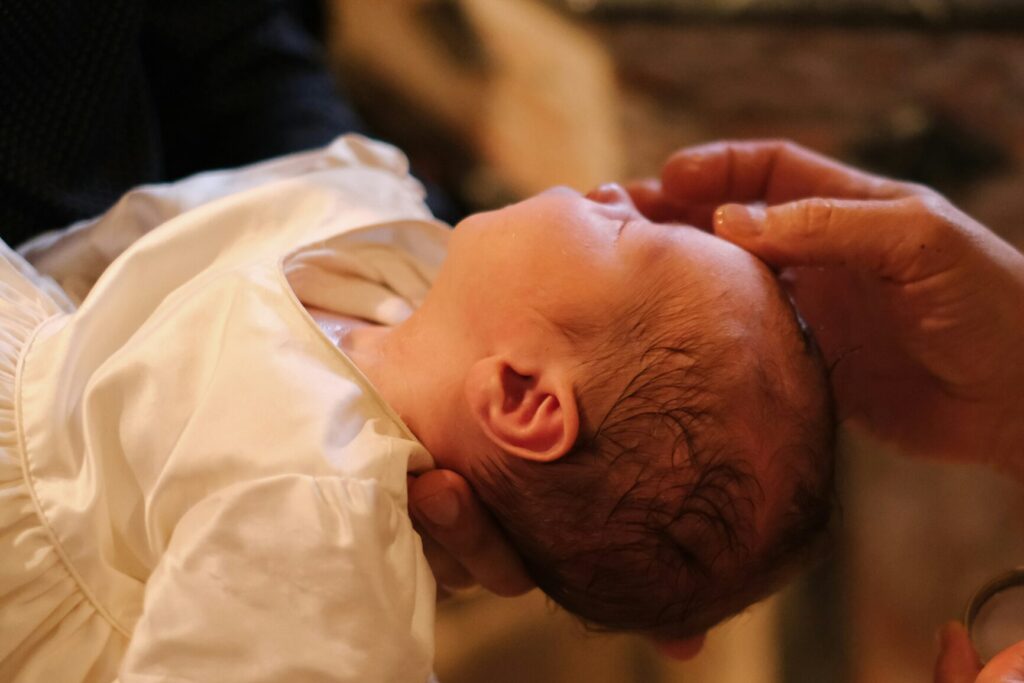 Baby baptism