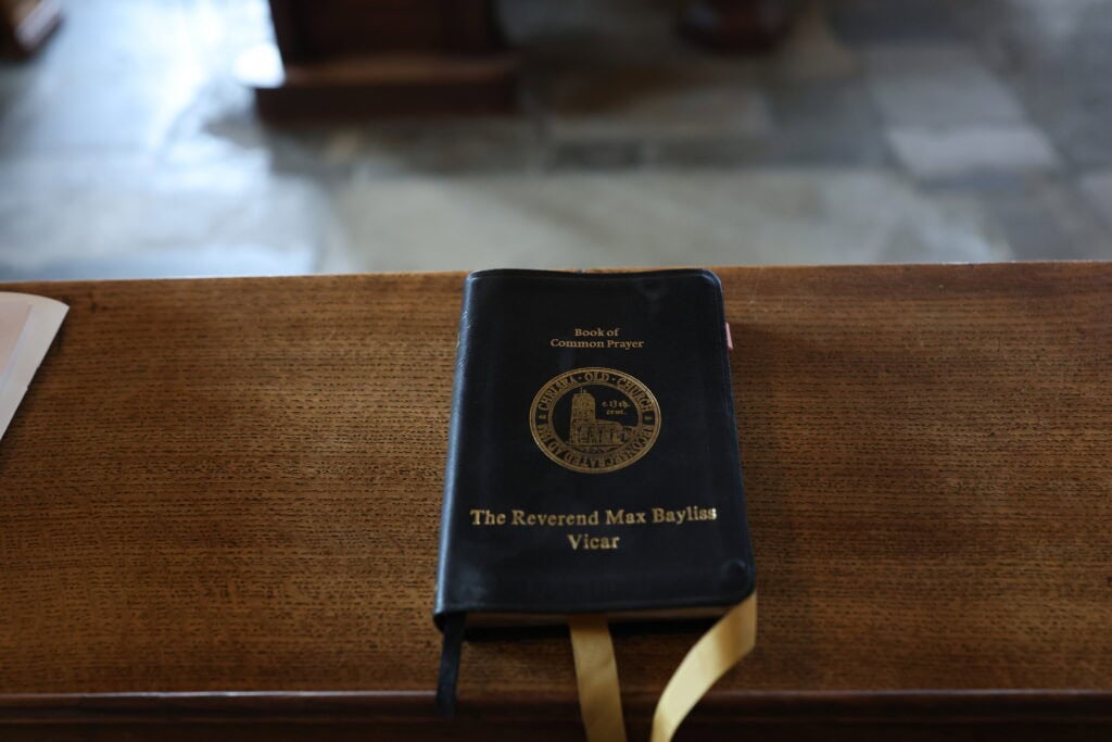Max's book of Common Prayer